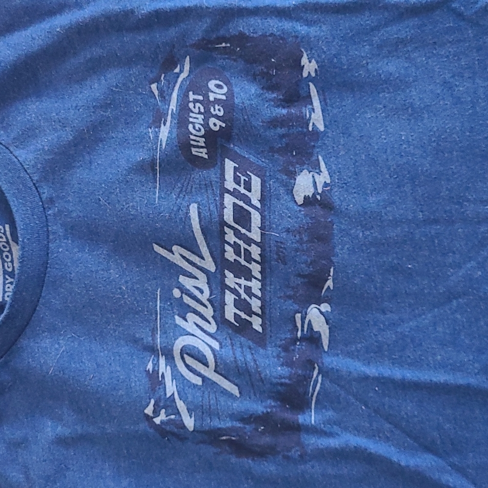Phish dry goods lake tahoe concert t shirt